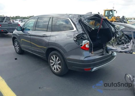 2019 Honda Pilot Ex-L z USA, uszkodzony, nr VIN 5FNYF5H54KB013384